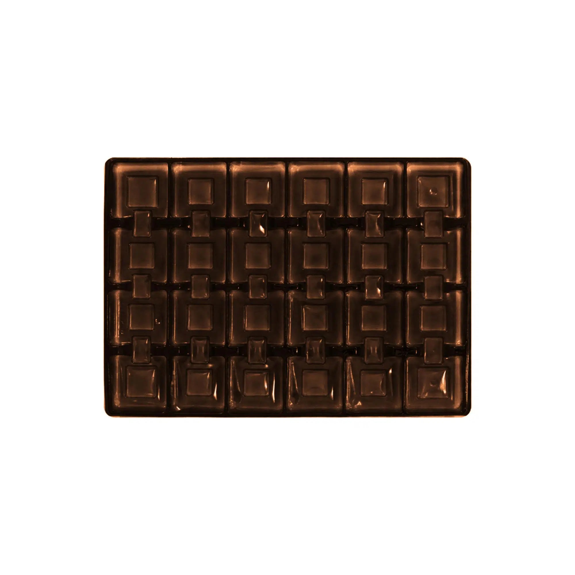 24 Bölmeli Madlen Kahverengi Seperatör 750 gr - 50 Adet