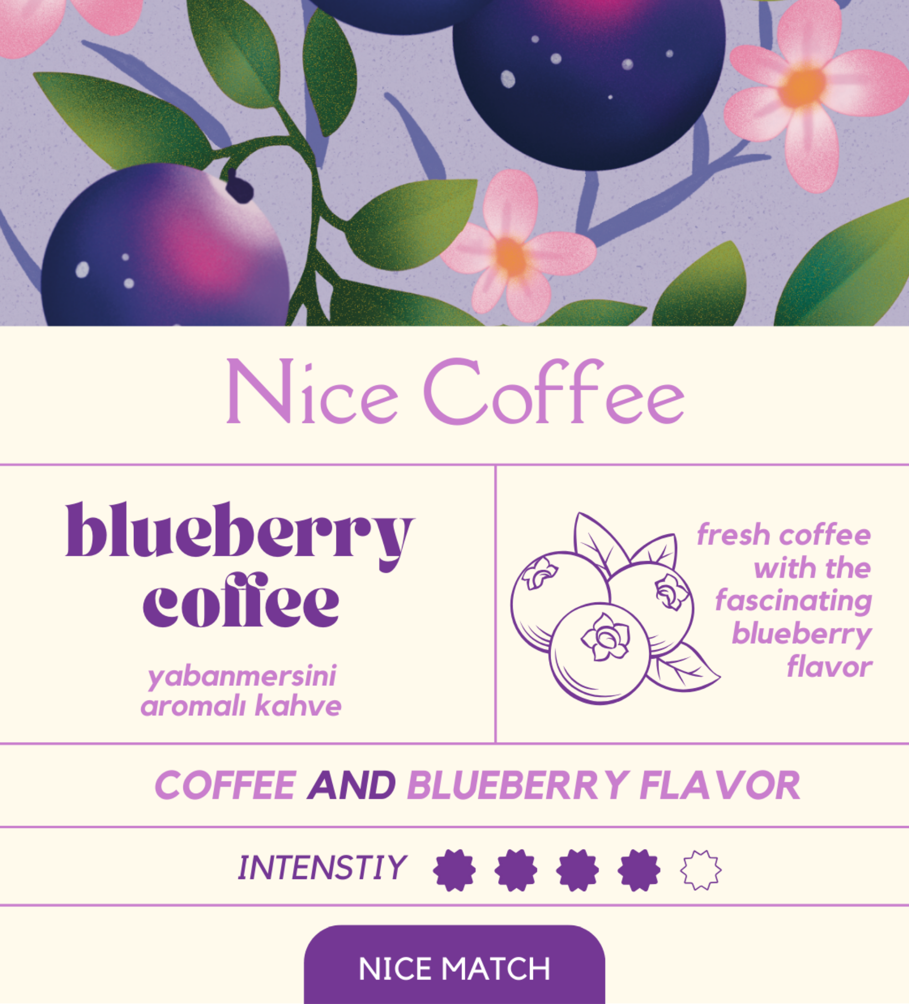 Blueberry Coffee Yabanmersini Aromalı Kahve Filtre Kahve