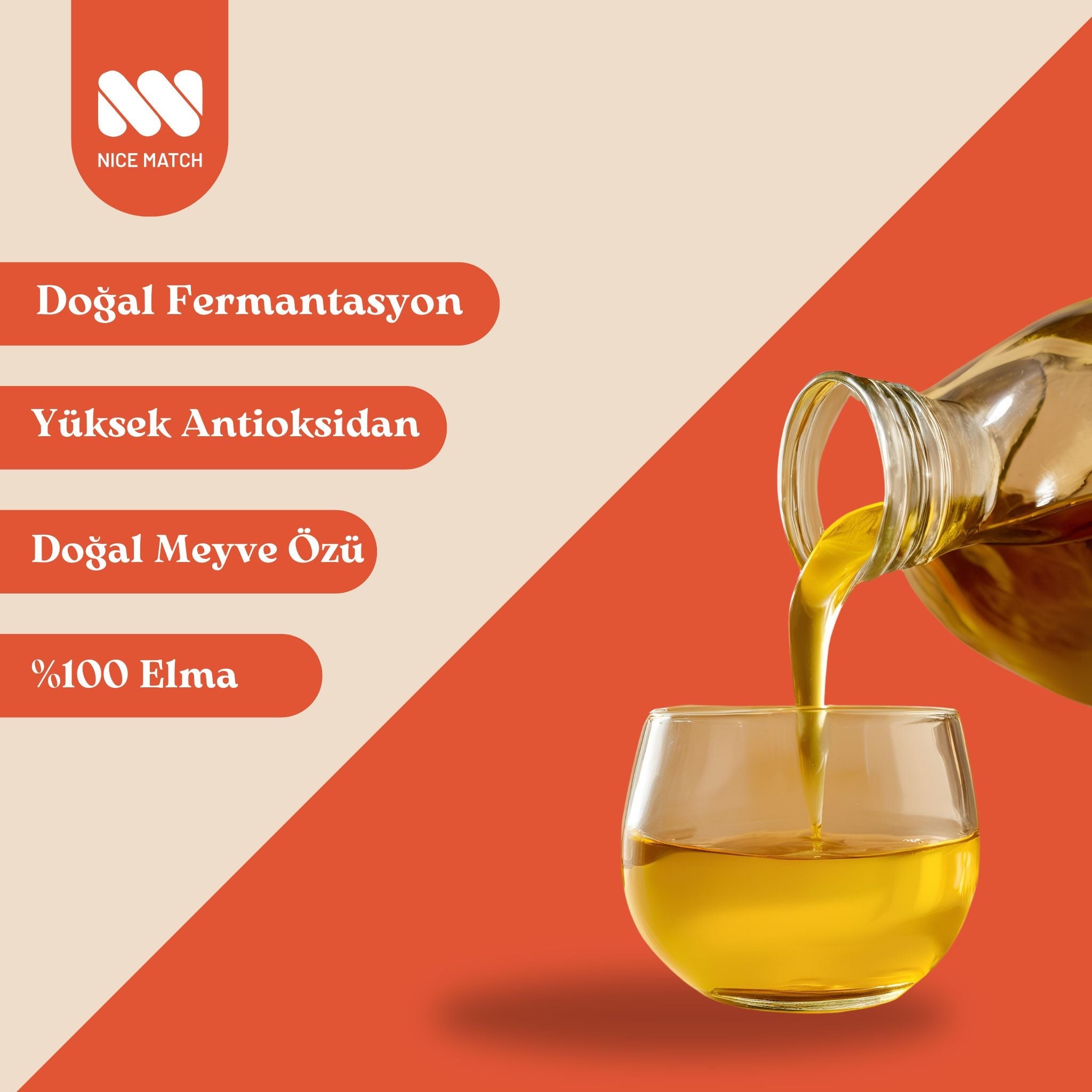 Detox Doğal Fermente Elma Sirkesi
