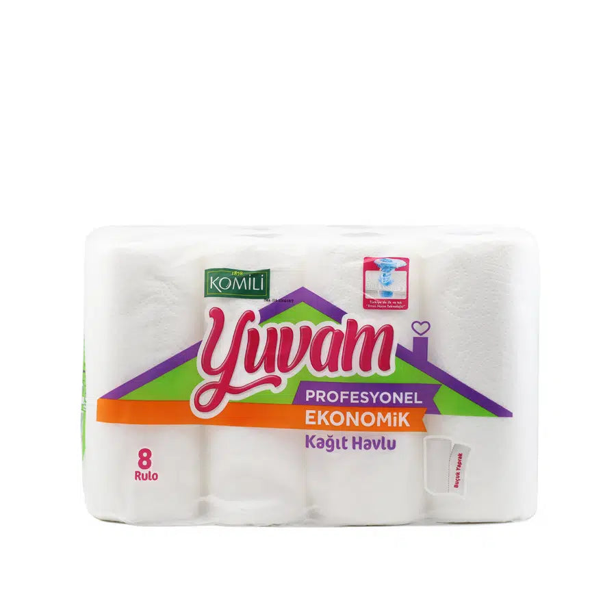 2 Katlı Mutfak Havlusu - 8 Rulo