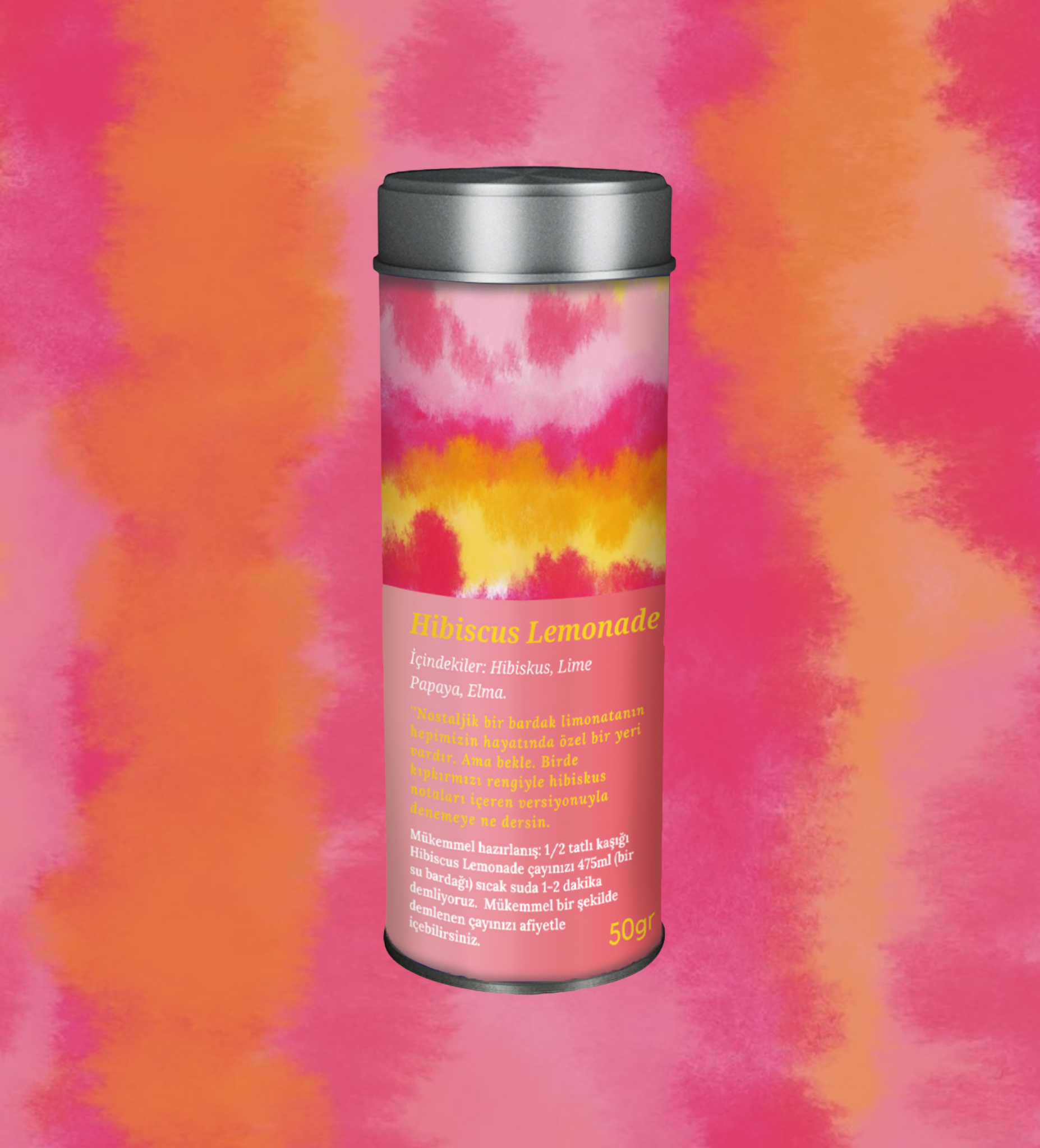 Hibiscus Lemonade Tea - Limonlu Hibiskus Çayı