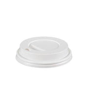 4 oz Sıcak İçecek Kapağı Beyaz