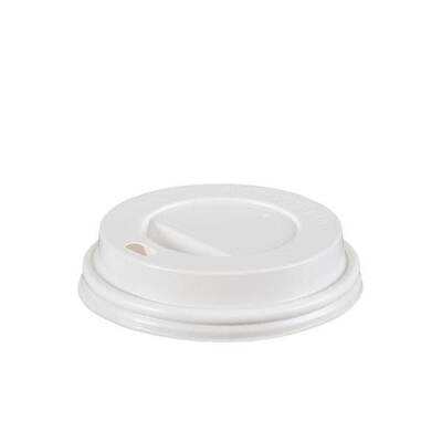 4 oz Sıcak İçecek Kapağı Beyaz