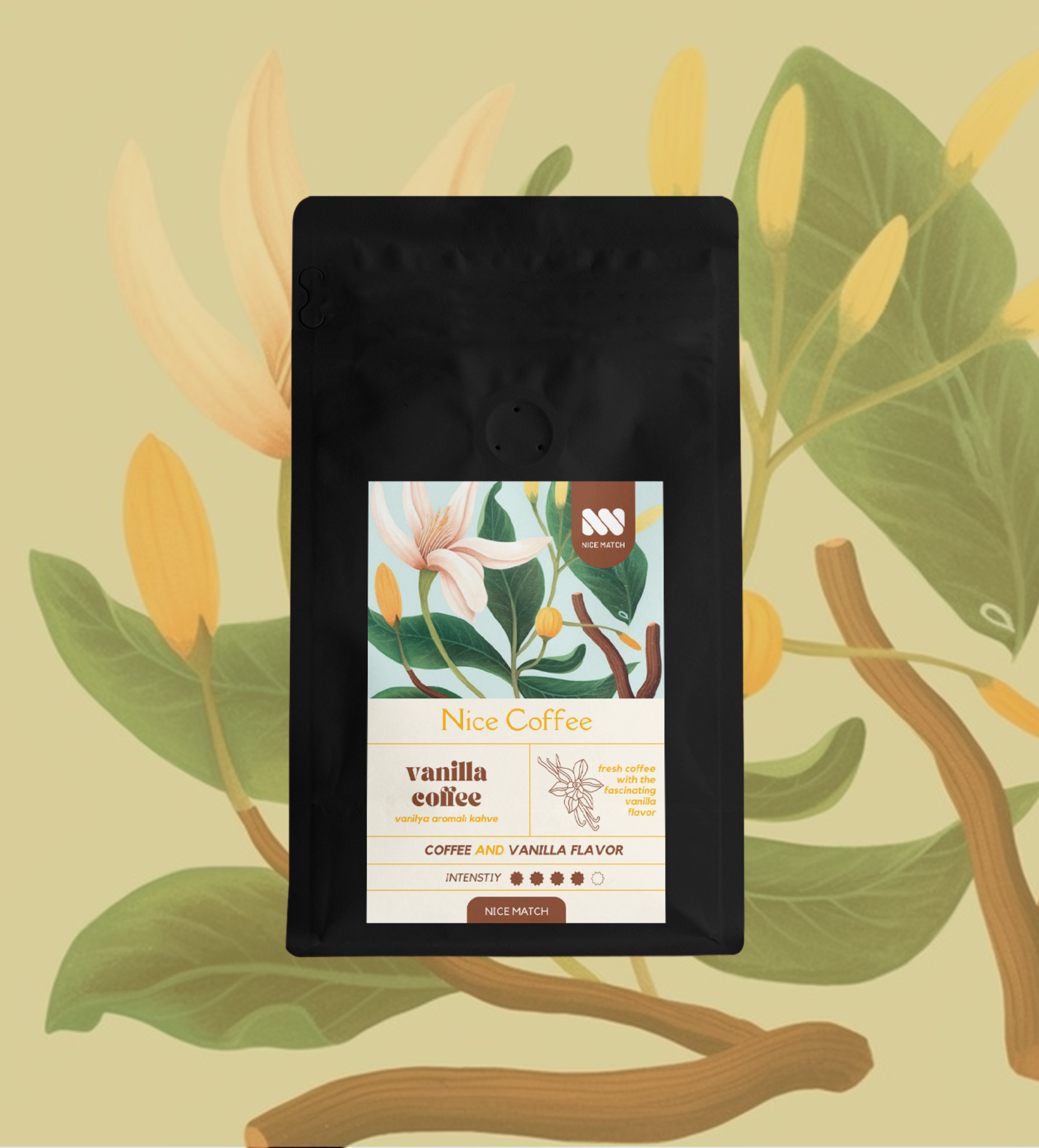 Vanilla Coffee Vanilya Aromalı Kahve Filtre Kahve