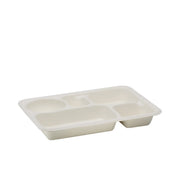 5 Bölmeli Ekolojik Karton Tabak - 100 Adet