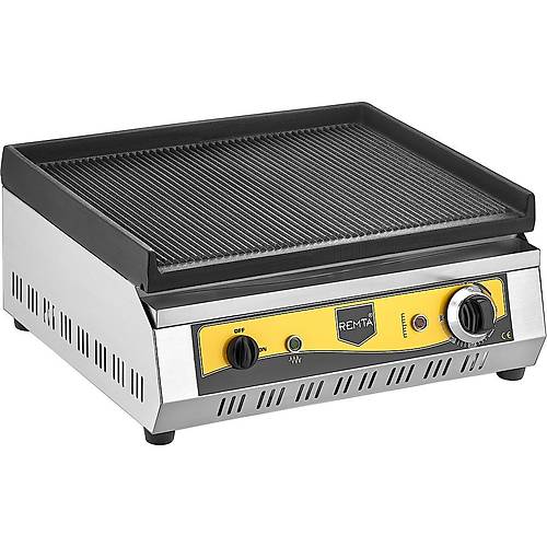 Remta 50 cm Tam Oluklu Döküm Izgara Elektrikli