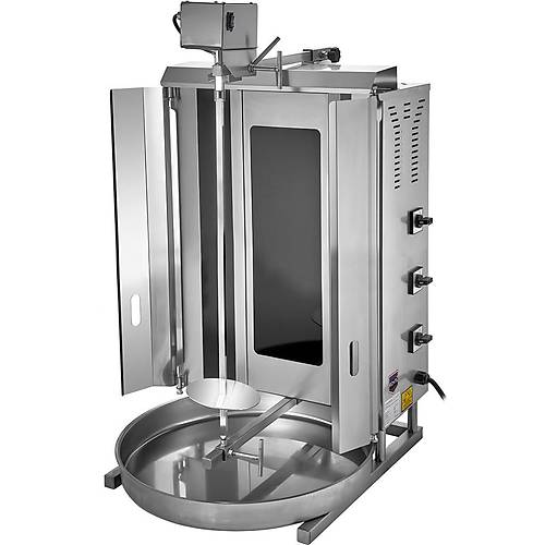 Remta 3 Radyanlı Üstten Motorlu Elektrikli Döner Ocağı - SD14