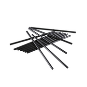 500'lü Siyah Kıl Pipet (3mmx12.5cm)