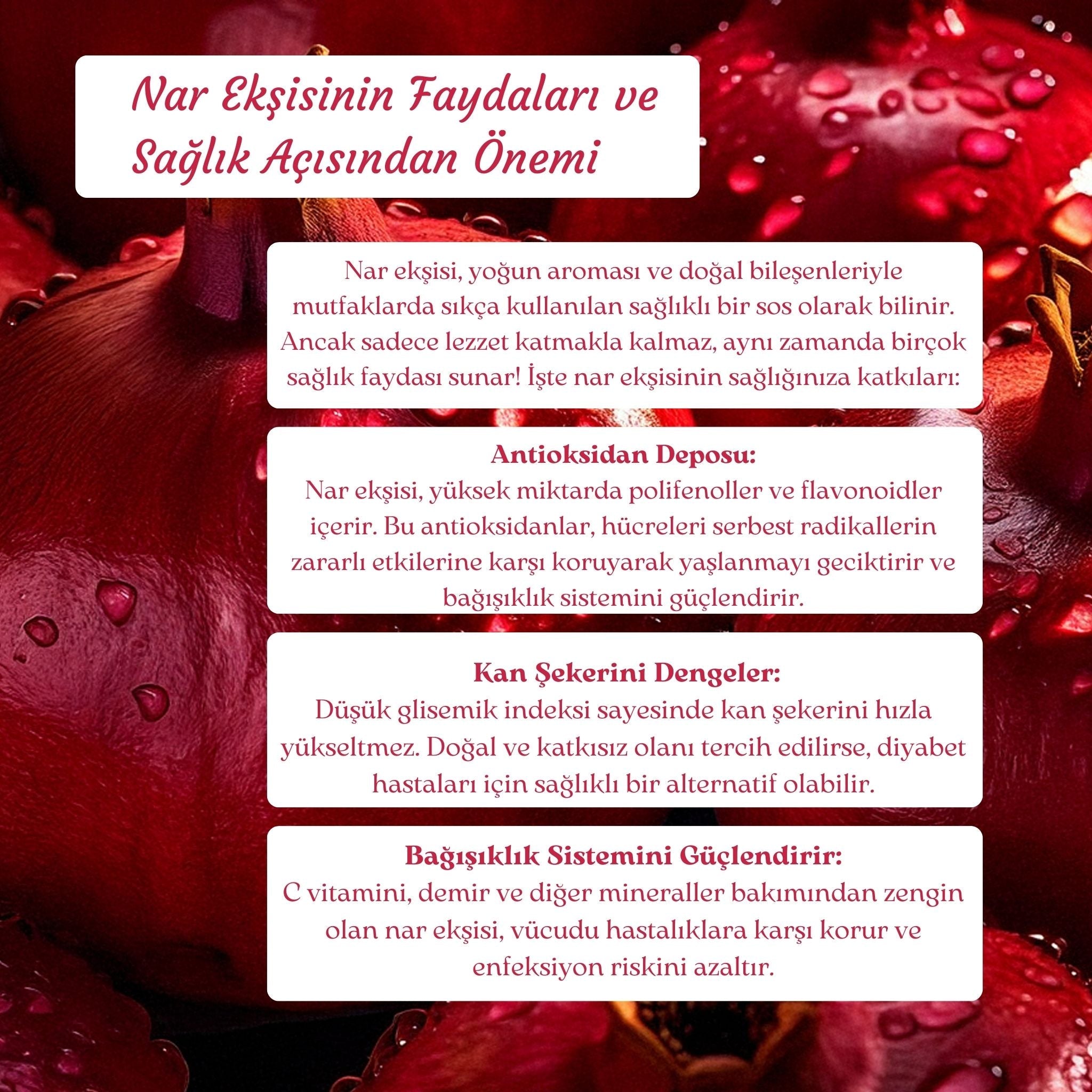 Doğal Katkısız Nar Ekşisi