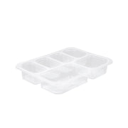 6 Bölmeli Film Yapıştırmalı Kahvaltı Kabı - 50 Adet