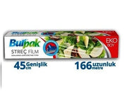Burpak Kayar Bıçak Hediyeli Streç Film 45cm x 166m
