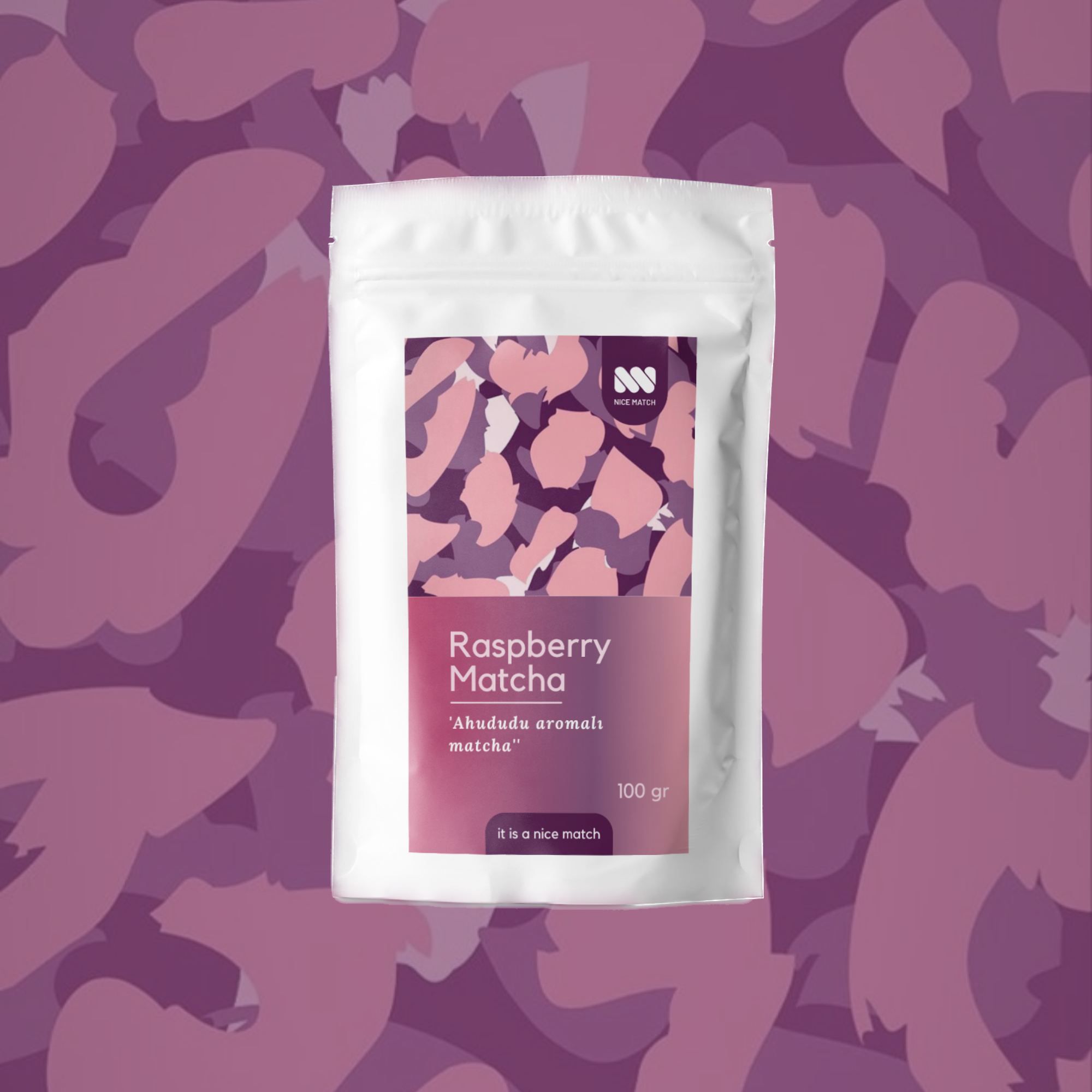 Raspberry Matcha