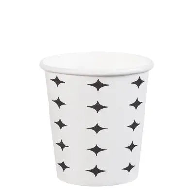 7 oz Yıldız Desen Karton Bardak