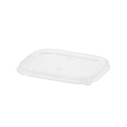 500 - 750 - 1000 cc Dikdörtgen Kase Ortak Kapağı PET - 50 Adet