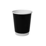 Karton Bardak Siyah 8 oz Double Wall