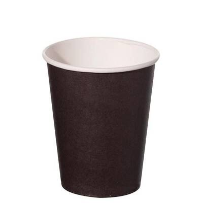 Arnes 8 oz Siyah Karton Bardak