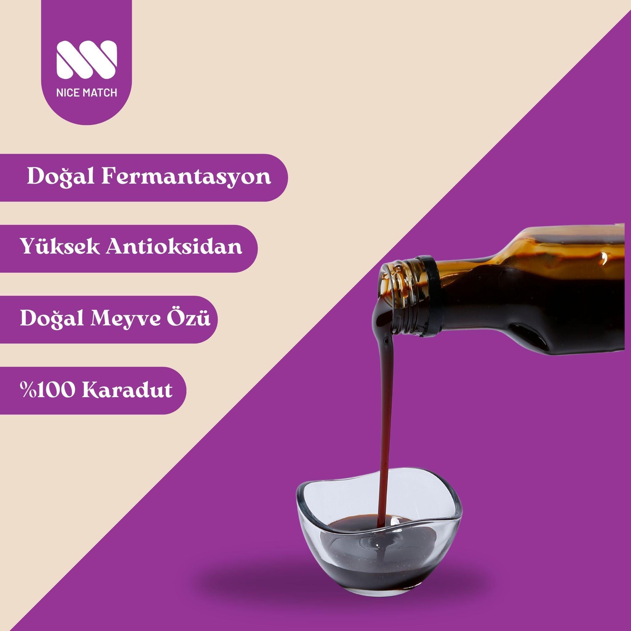 Doğal Katkısız Karadut Özü