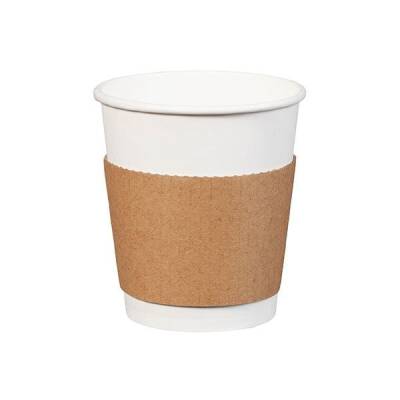 8oz - 9oz - 12oz Kraft Karton Bardak Kılıfı