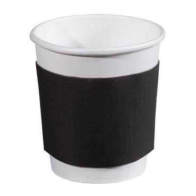 8oz - 9oz - 12oz Siyah Karton Bardak Kılıfı