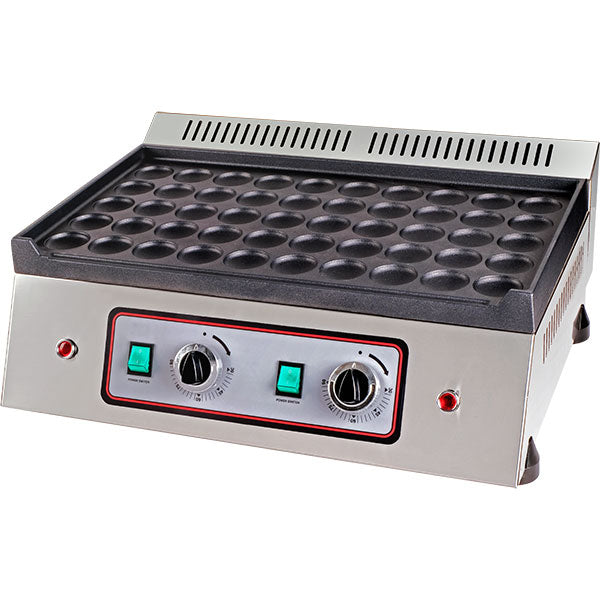 Remta 50'li Yuvarlak Bubble Pankek Makinası Elektrikli