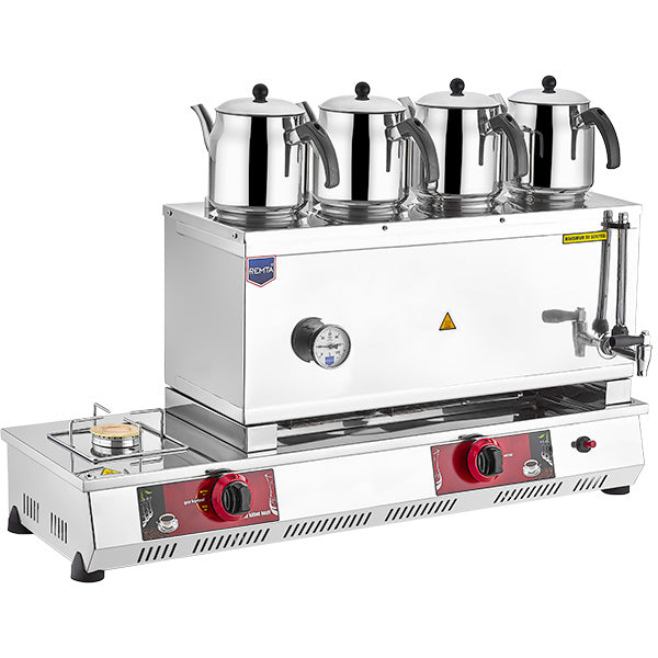 Remta 85 Model 4 Demlikli Gazlı (CE) Çay Ocağı 43 lt