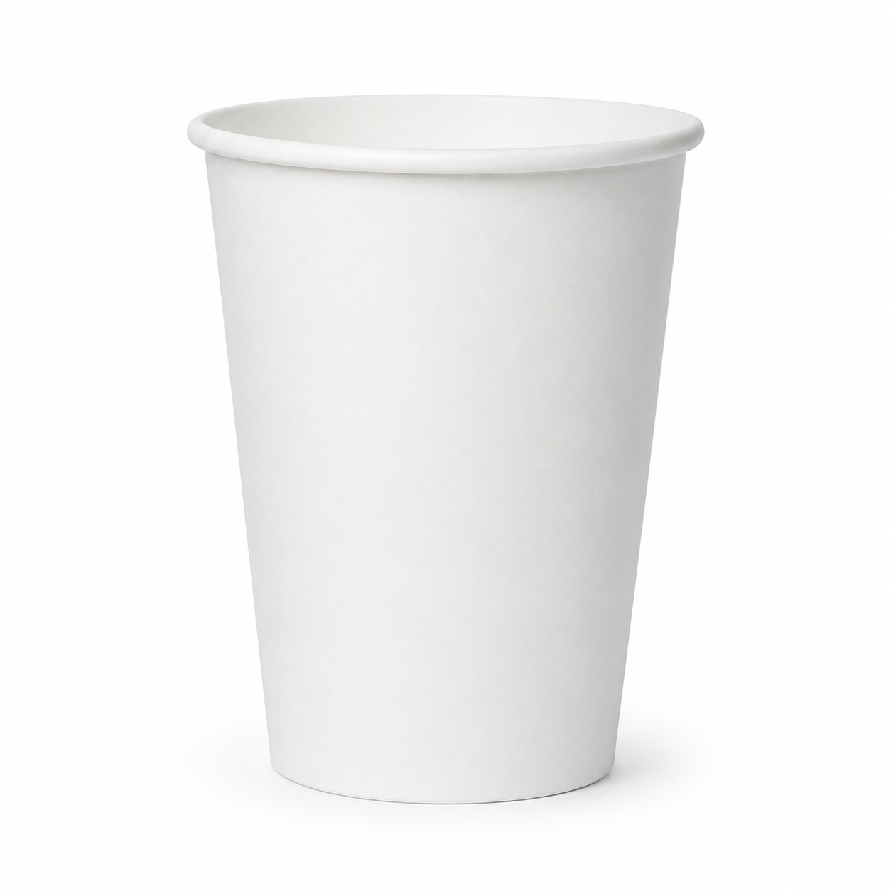 Beyaz Karton Bardak, 12 OZ - 350 ML