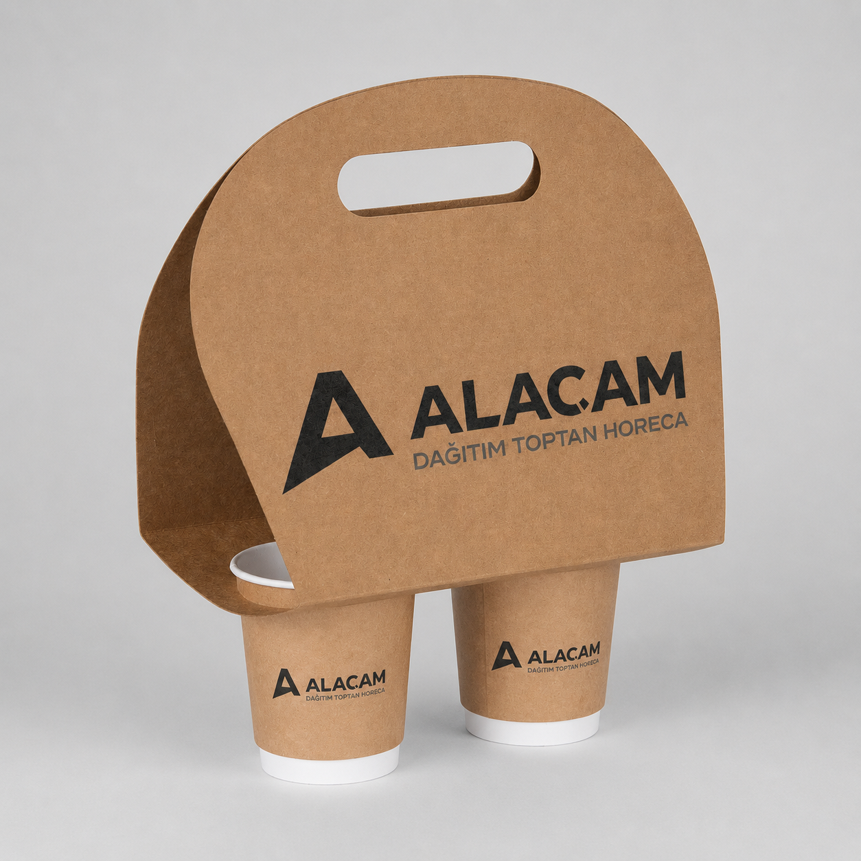 Cardboard Cup Holders, Pack of 2, 100 Pieces