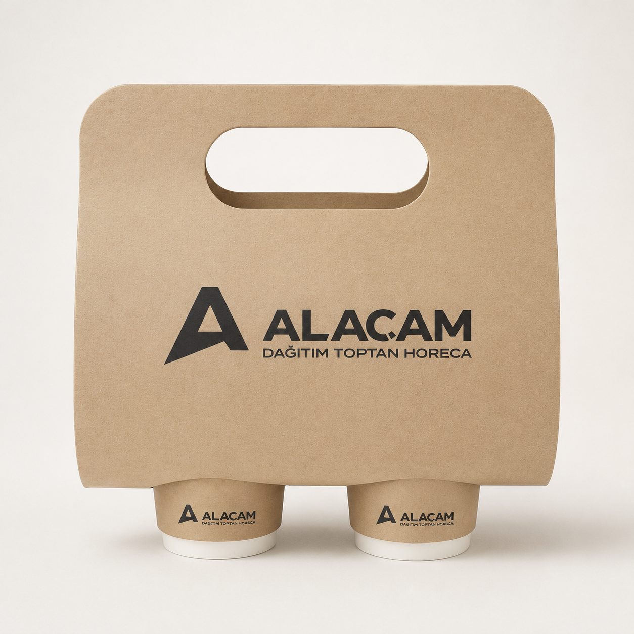 Cardboard Cup Holders, Pack of 2, 100 Pieces