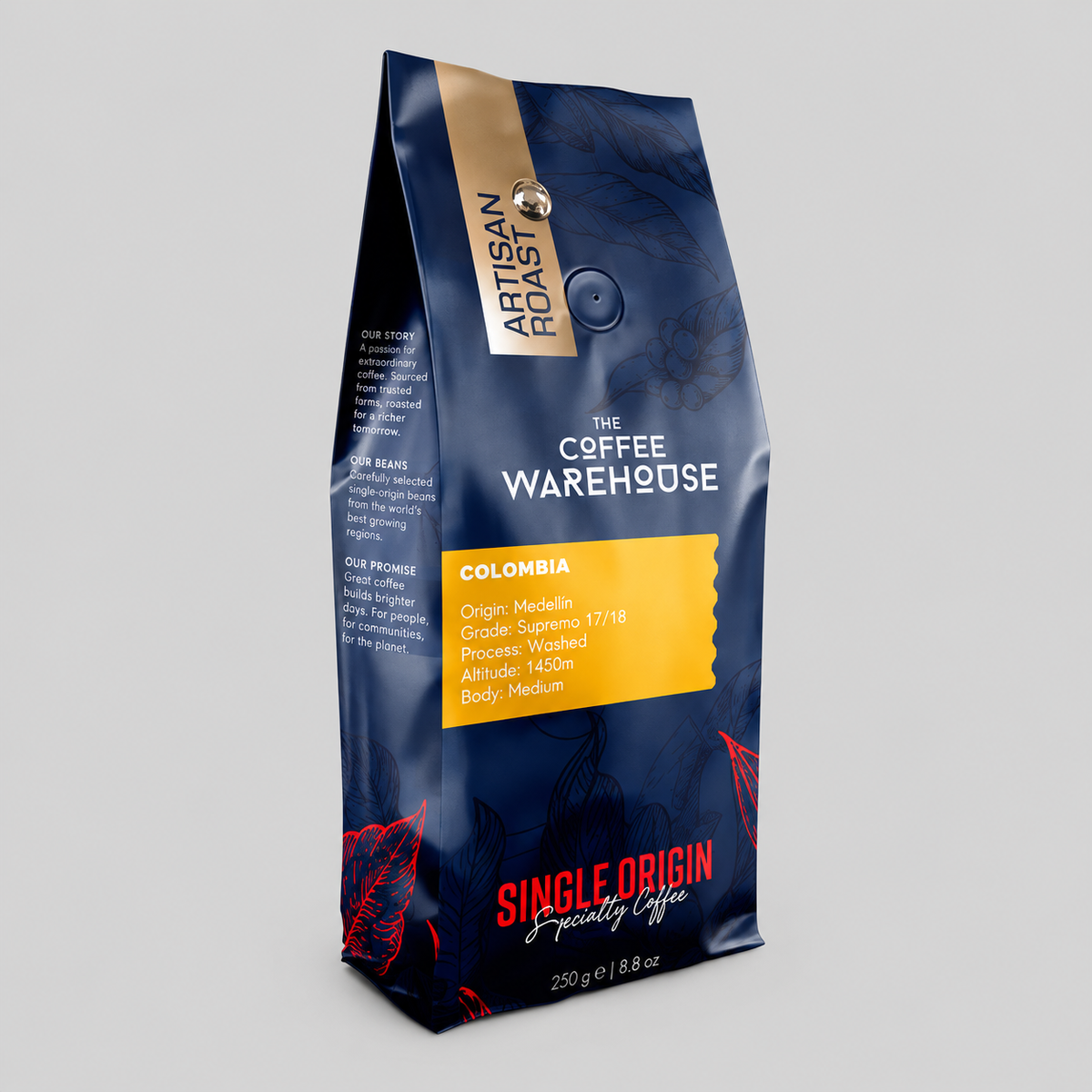 Colombia Medellin Filtre Kahve