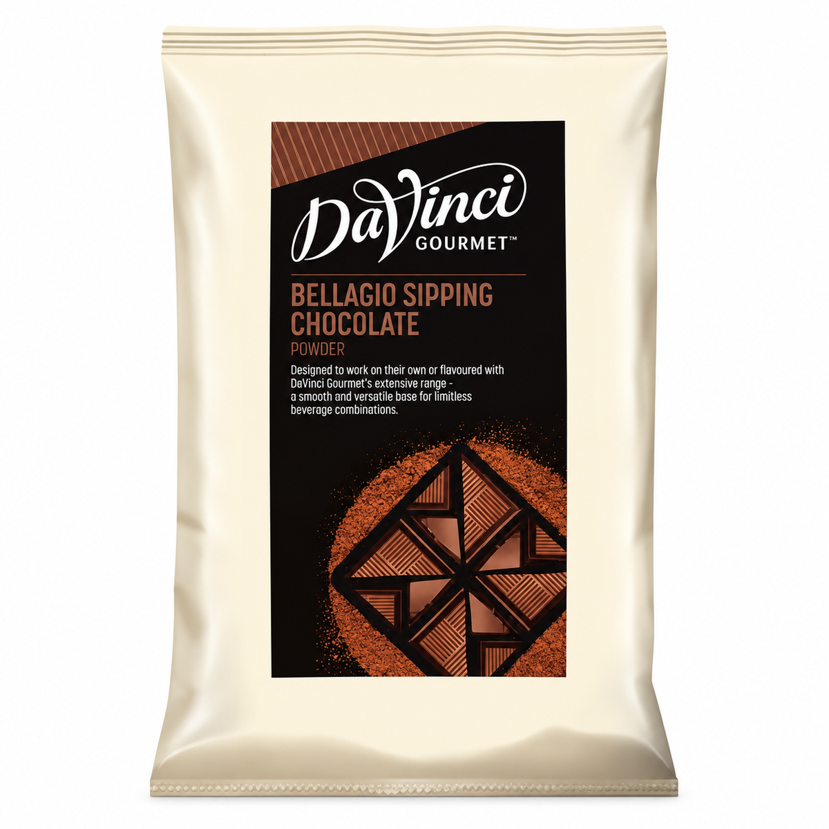 Davinci Gourmet Bellagio Sipping Chocolate Drink Powder, 1 KG