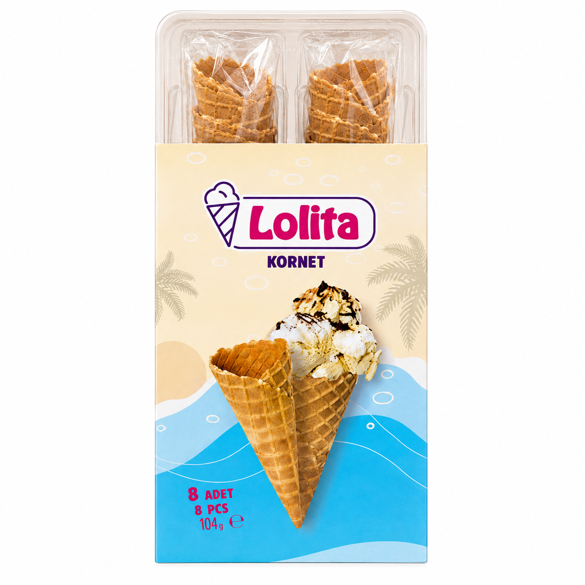 TO-KA Lolita Kornet, 8 Adet