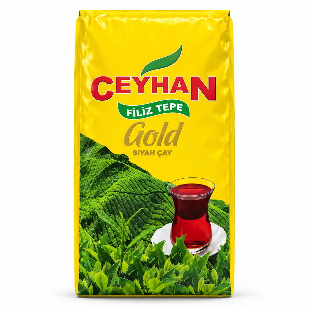 Ceyah Filiz Tepe Gold Çay Sarı Paket, 5 KG