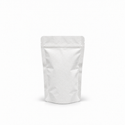 Beyaz Kraft Alüminyum Kilitli Doypack, 8,5 x 14,5 + 5 CM