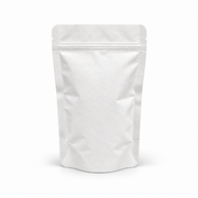 Beyaz Kraft Alüminyum Kilitli Doypack, 16 x 27 + 8 CM
