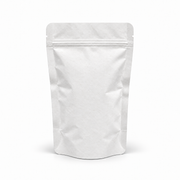 Beyaz Kraft Alüminyum Kilitli Doypack, 18 x 29 + 9 CM