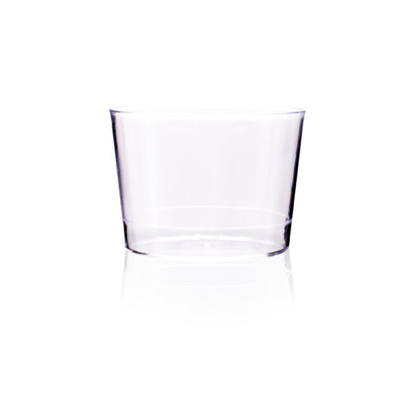 Şeffaf Silindir Kap, 180 ML