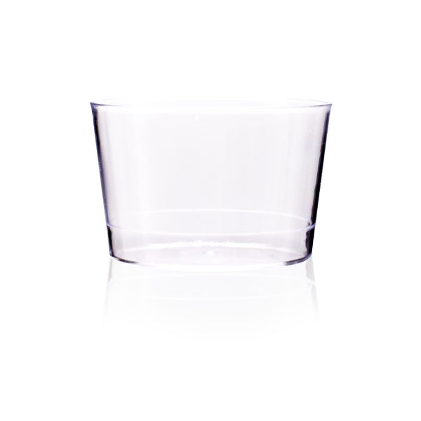 Şeffaf Silindir Kap, 250 ML