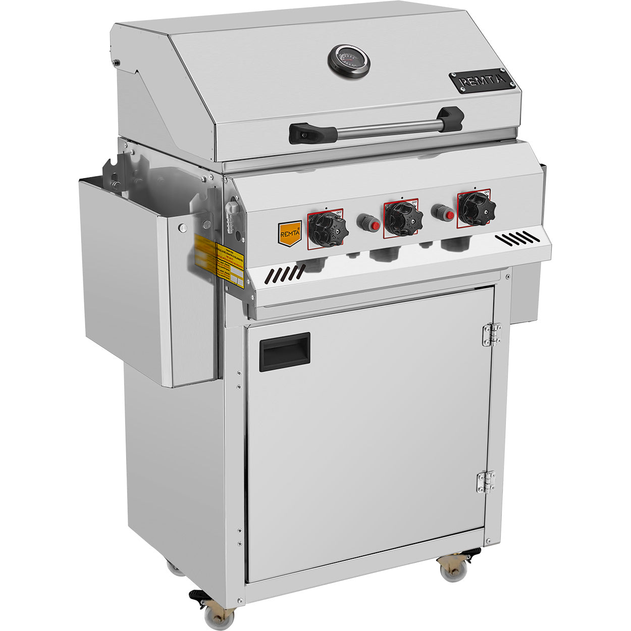 Remta Tüplü (LPG) Profesyonel Döküm Barbekü - R134