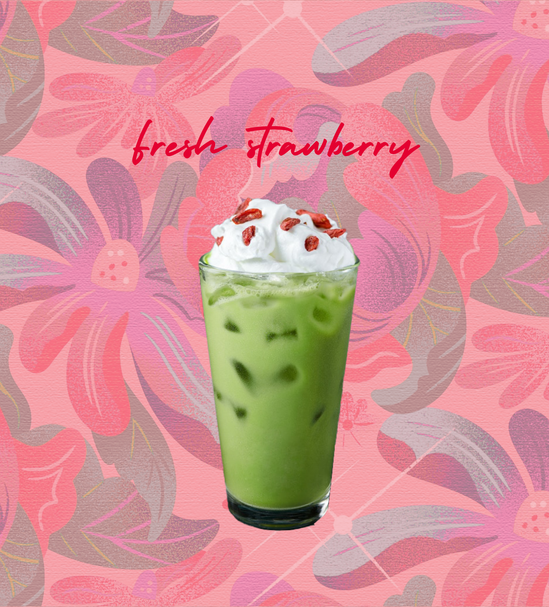 Strawberry Matcha