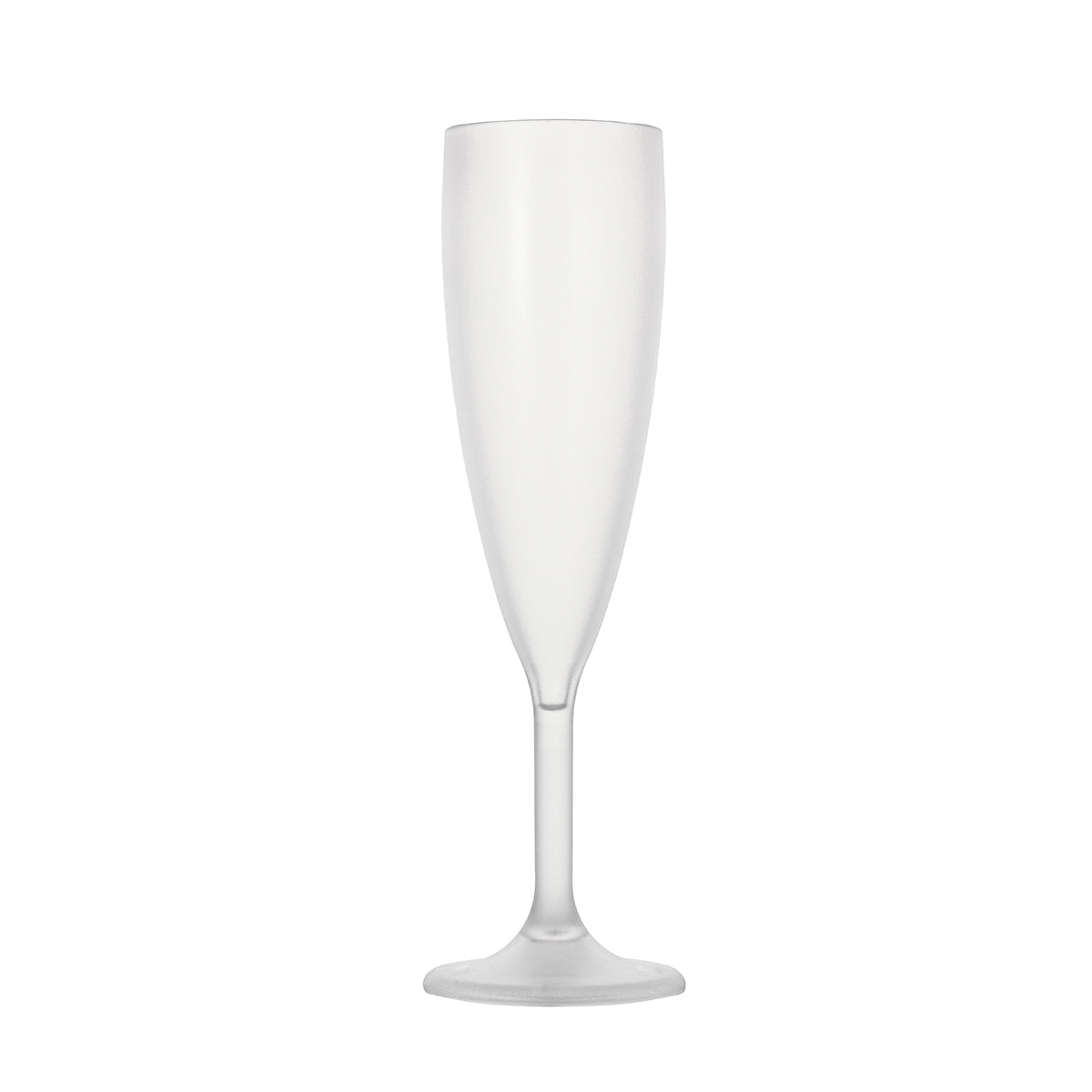 Şeffaf Kumlu Flüt Şampanya Bardağı, 180 ML