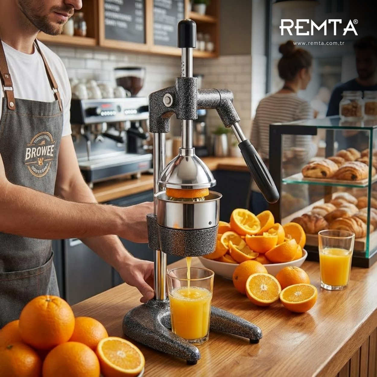 Remta Kollu Portakal Sıkma Makinası