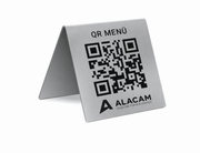 Metal QR Karekod Menü Standı