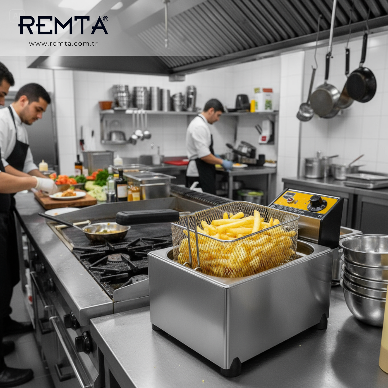 Remta 5 lt Elektrikli Fritöz - R91