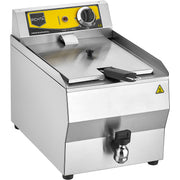 Remta 8 lt Yağ Tahliye Musluklu Elektrikli Fritöz - R110