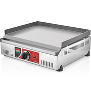 Miletto 50 cm Elektrikli Sanayi Tipi Pleyt Izgara - M50