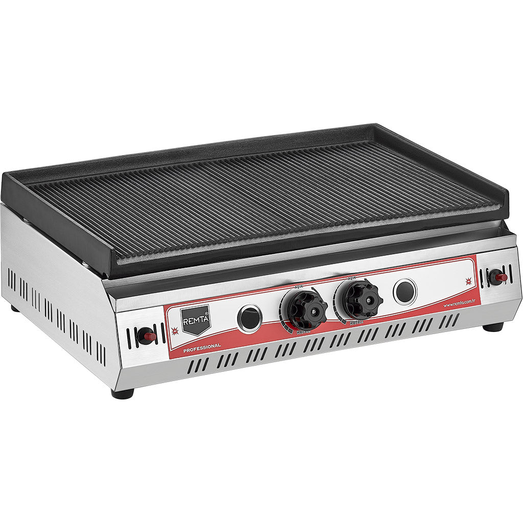 Remta 70 cm Tam Oluklu Döküm Izgara Gazlı CE