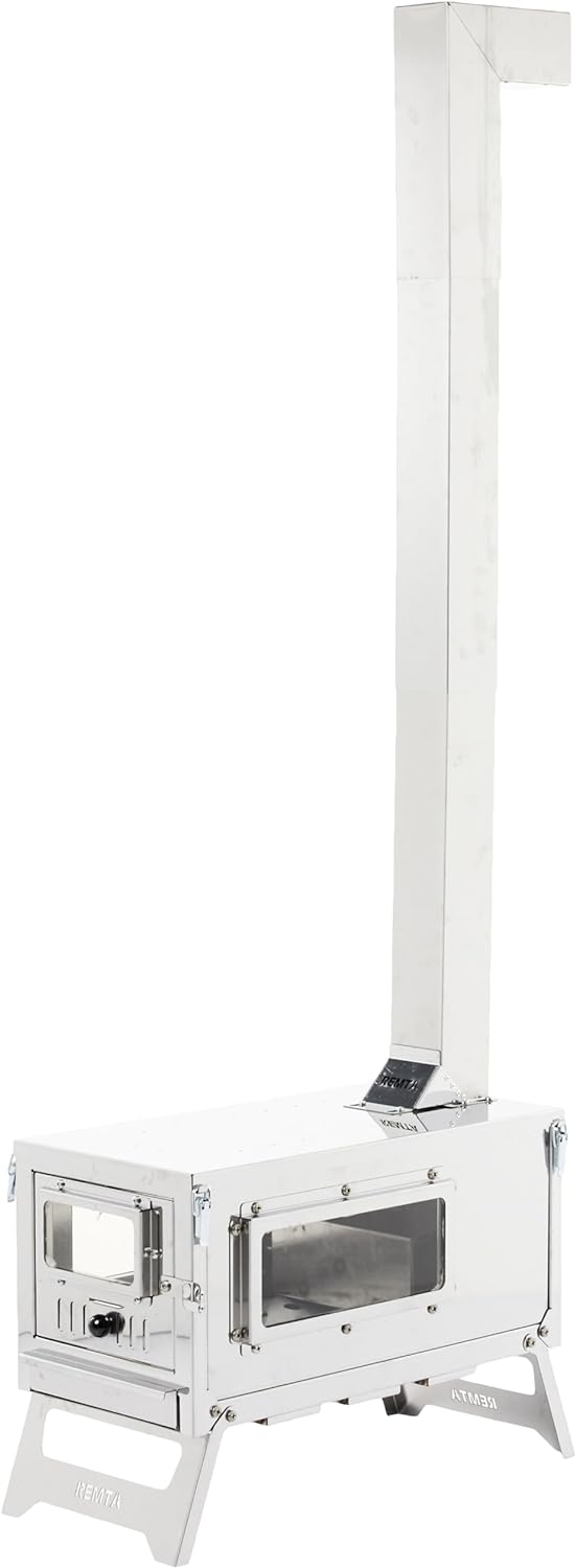 Remta Paslanmaz Çelik Kuzineli Kamp Çadır Sobası - KM01