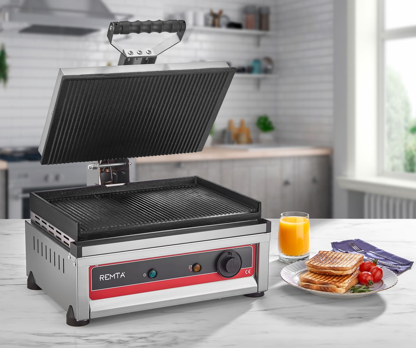 Remta 20 Dilim Pres Tost Makinası Elektrikli - R73L