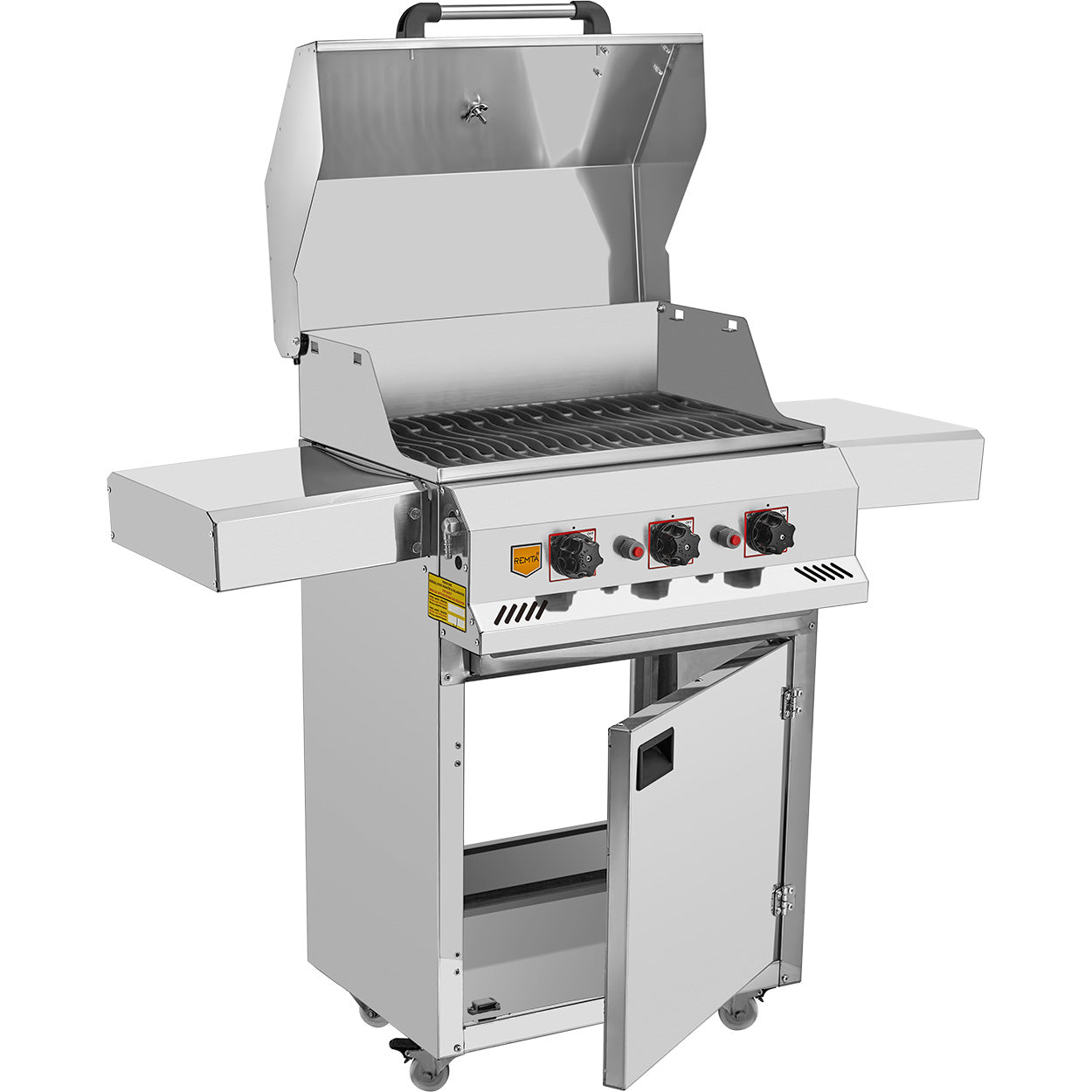 Remta Tüplü (LPG) Profesyonel Döküm Barbekü - R134