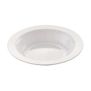 Beyaz Plastik Çukur Tabak, 19 CM